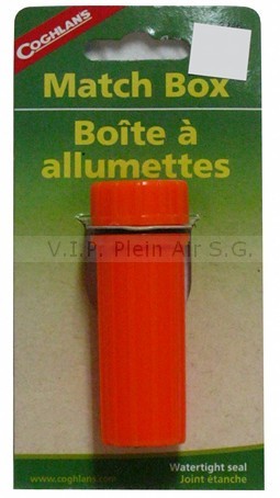 Boite tanche pour allumettes