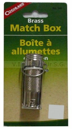 Boite  allumettes en mtal
