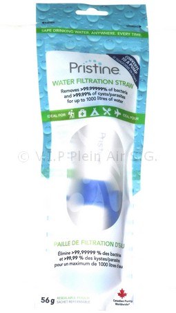 Paille de filtration d'eau